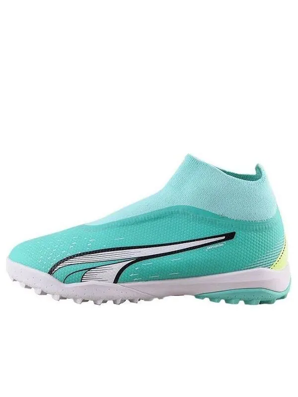 Кроссовки ultra match+ ll tt football boots 'aqua green' Puma — изображение 1 из 4, голубой зеленый/белый