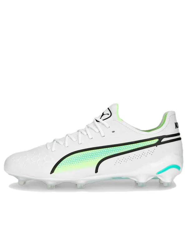 Кроссовки king ultimate fg ag 'pursuit pack' Puma — изображение 1 из 4, белый/черный/желтый