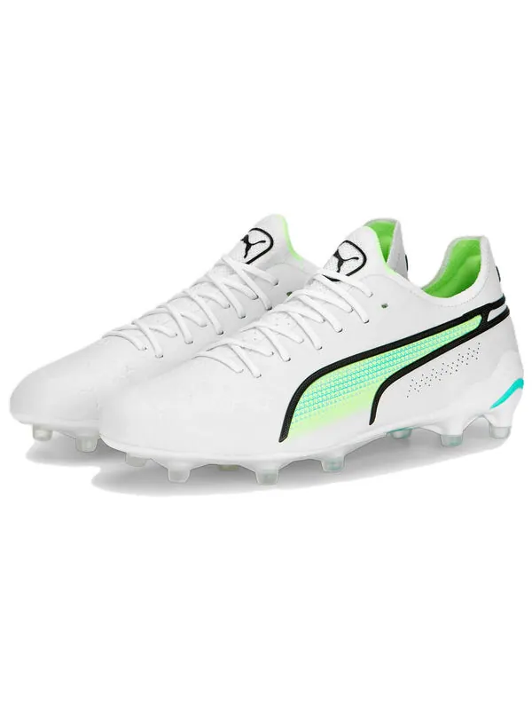 Кроссовки king ultimate fg ag 'pursuit pack' Puma — изображение 3 из 4, белый/черный/желтый