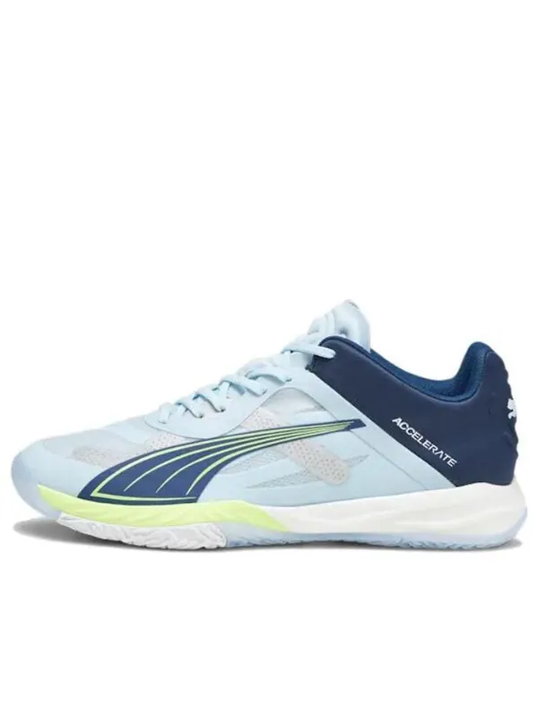 Кроссовки accelerate nitro sqd 'silver sky persian blue white' Puma — изображение 1 из 4, серебристый/синий/белый