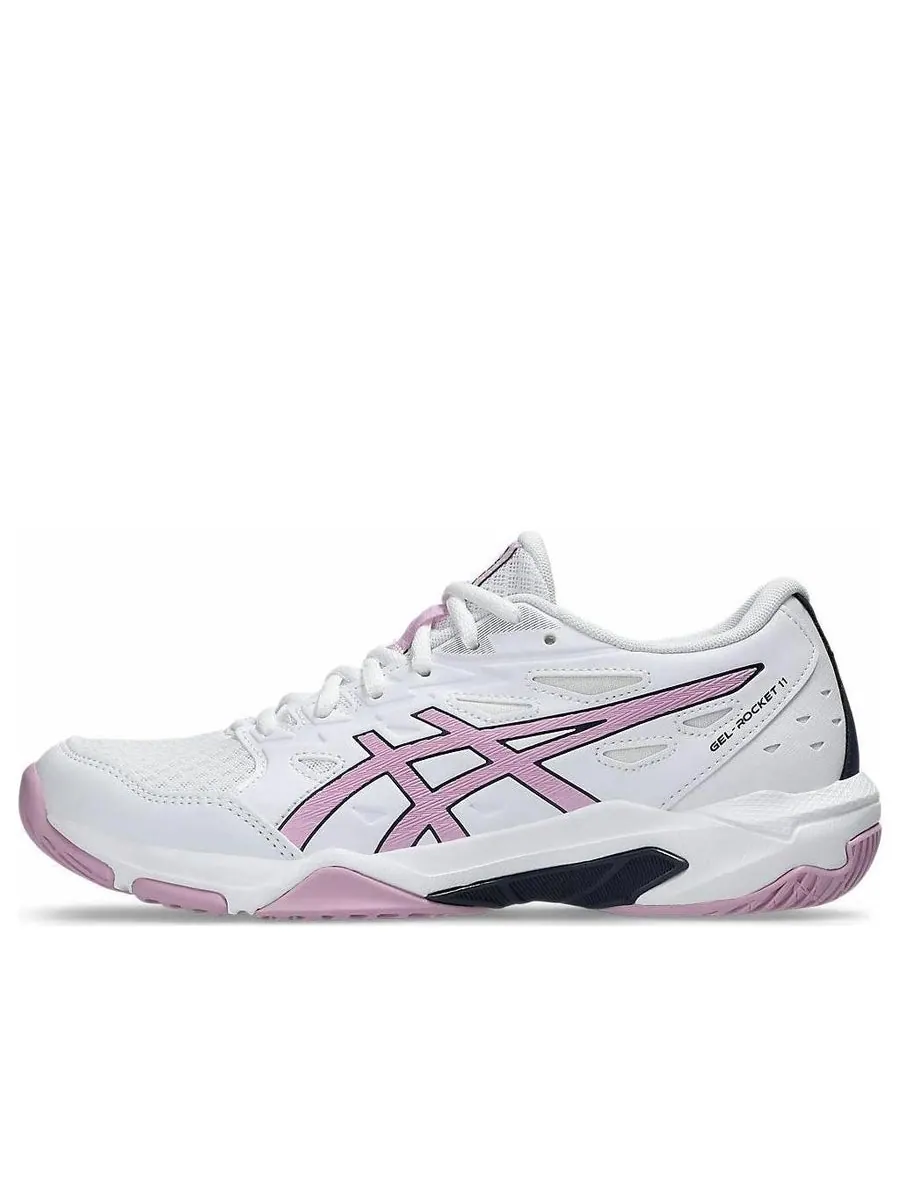 Кроссовки (WMNS) ASICS Gel-Rocket 11 'White Pink' — изображение 1 из 4, белый
