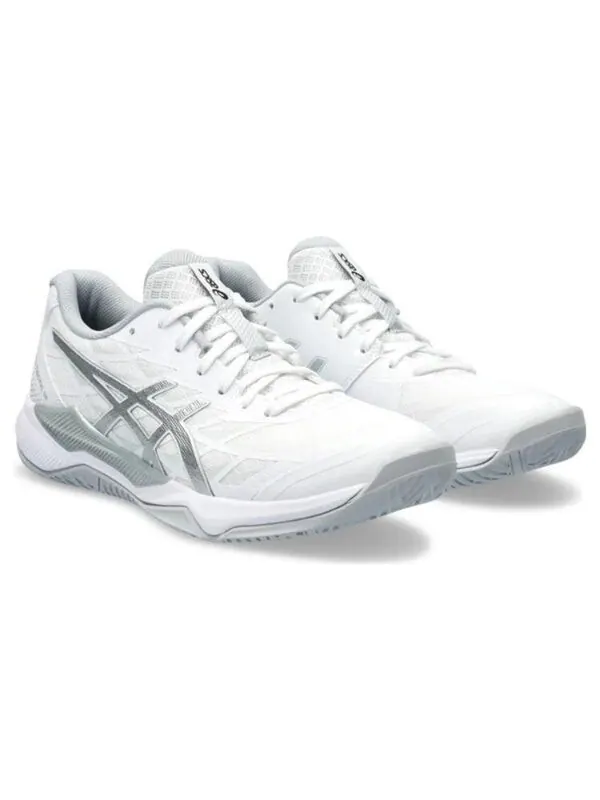 Кроссовки гель тактик 12 Asics — изображение 4 из 4, белый/серебристый