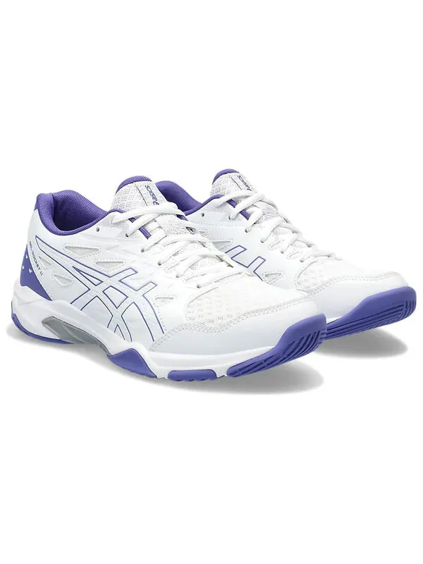 Кроссовки гелевые ракеты 11 Asics — изображение 3 из 4, белый/белый
