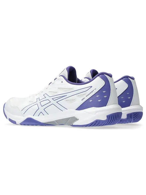 Кроссовки гелевые ракеты 11 Asics — изображение 4 из 4, белый/белый