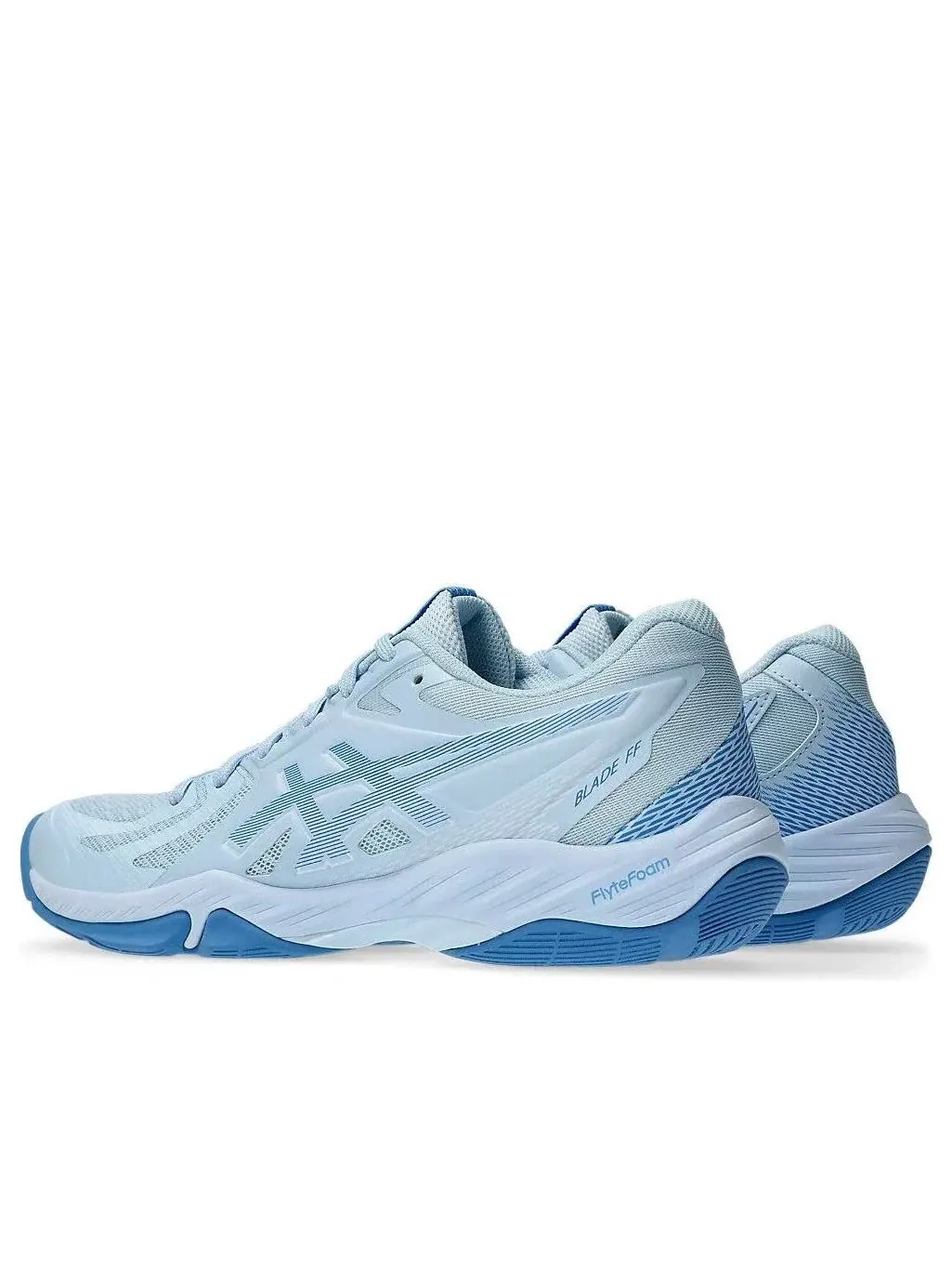 Женские кроссовки для тенниса с шнуровкой Gel-Blade ASICS — изображение 4 из 7, синий