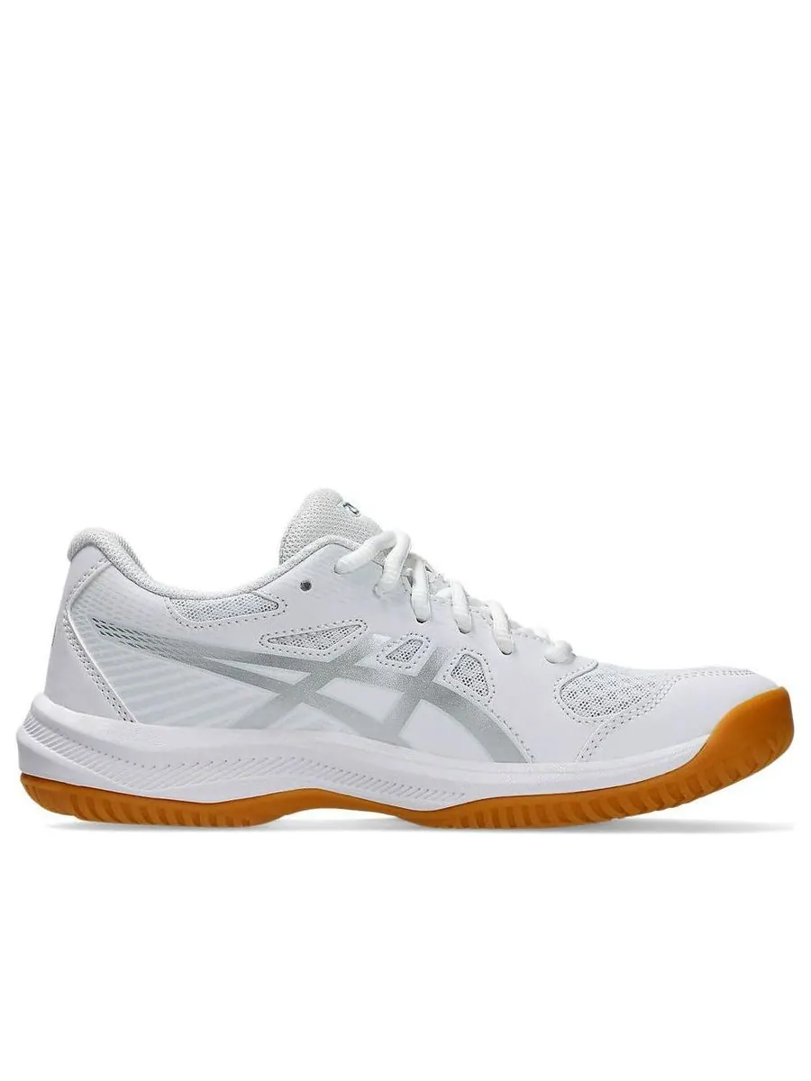 Кроссовки (WMNS) ASICS Upcourt 6 'White Pure Silver' — изображение 2 из 7, белый