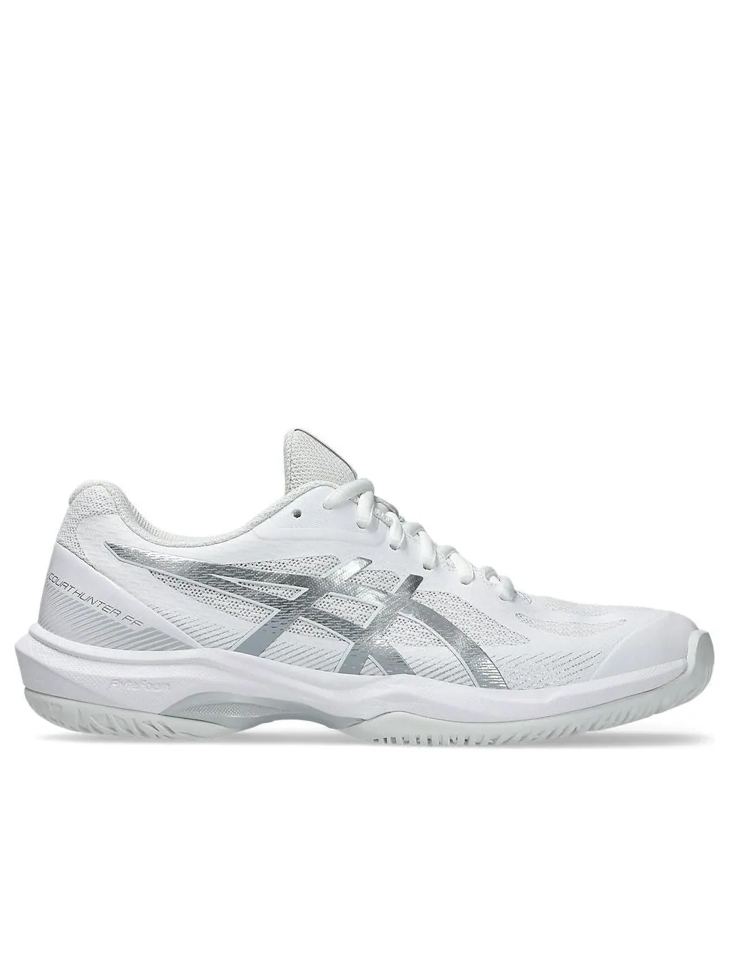 (WMNS) Asics Court Hunter FF 'White Pure Silver' — изображение 2 из 7, белый/серебристый