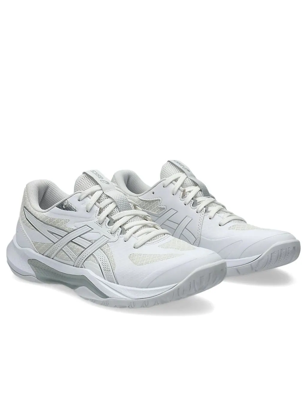Кроссовки (WMNS) ASICS Gel-Tactic 13 'White Pure Silver' — изображение 2 из 6, белый
