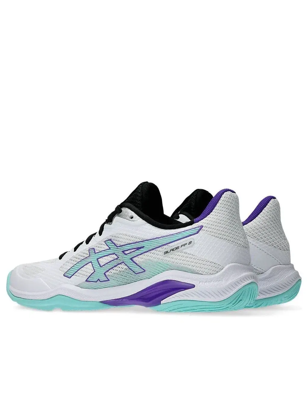 Женские теннисные кроссовки с шнуровкой ASICS Blade FF 2 — изображение 4 из 7, белый