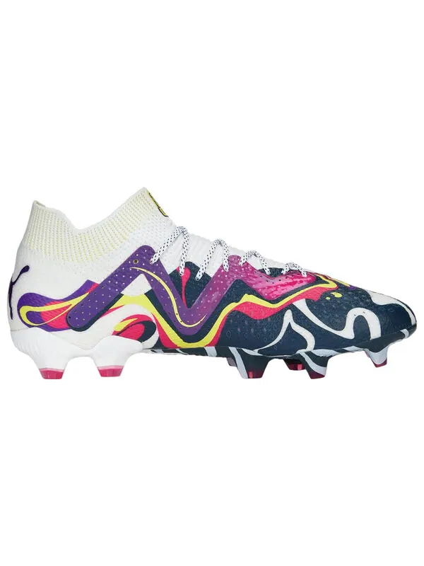 Кроссовки future ultimate creativity fg 'white multi-color' Puma — изображение 2 из 4, белый/мульти