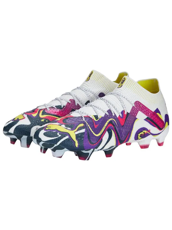 Кроссовки future ultimate creativity fg 'white multi-color' Puma — изображение 3 из 4, белый/мульти