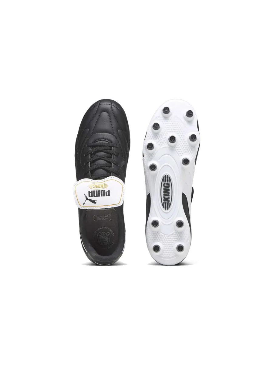 Кроссовки PUMA King TOP FG Football Boots 'Black White' — изображение 4 из 4, черный