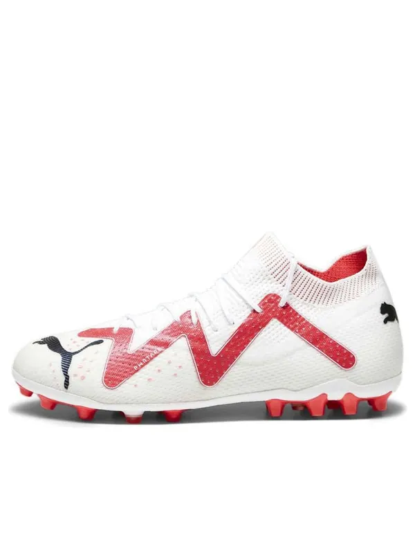 Кроссовки future ultimate mg 'white black fire orchid' Puma — изображение 1 из 4, белый/черный
