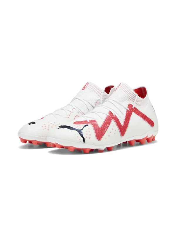 Кроссовки future ultimate mg 'white black fire orchid' Puma — изображение 3 из 4, белый/черный