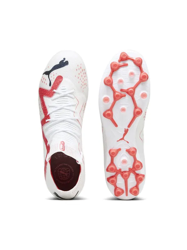 Кроссовки future ultimate mg 'white black fire orchid' Puma — изображение 4 из 4, белый/черный