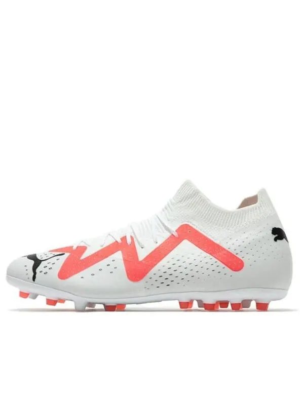 Кроссовки future match mg 'white black fire orchid' Puma — изображение 1 из 4, белый/черный