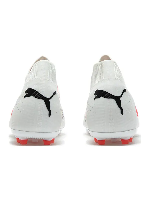 Кроссовки future match mg 'white black fire orchid' Puma — изображение 3 из 4, белый/черный
