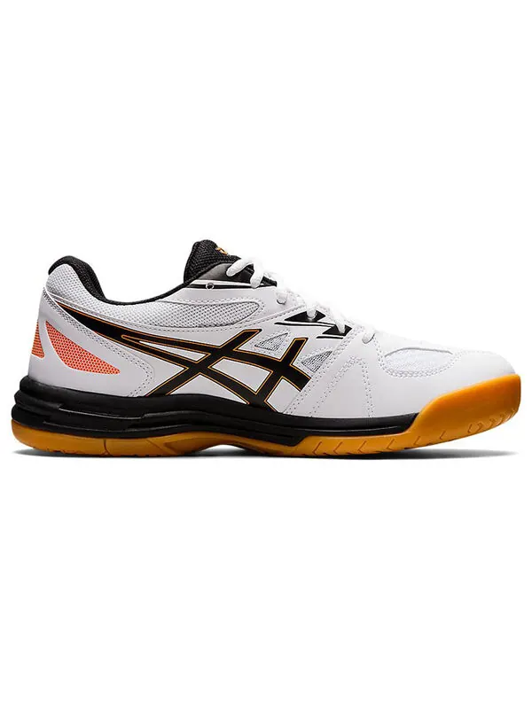 Кроссовки court break 2 'white black orange' Asics — изображение 2 из 4, белый/черный