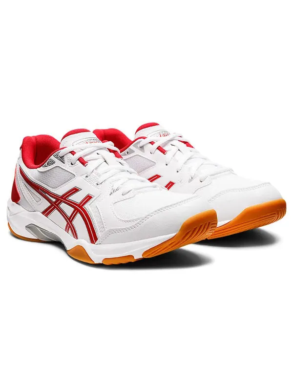 Кроссовки гель ракета 10 Asics — изображение 3 из 4, белый/красный