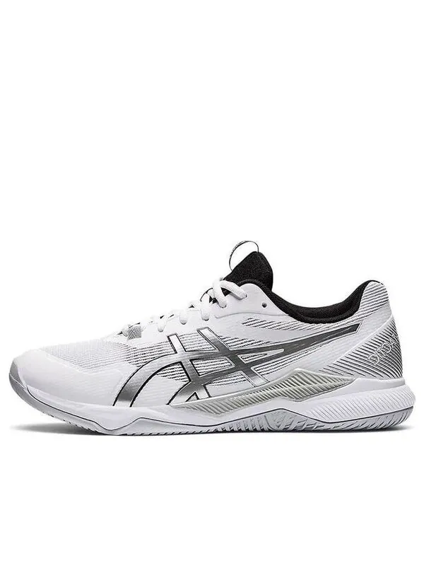 Кроссовки гель тактик широкие Asics — изображение 1 из 4, белый/серебристый