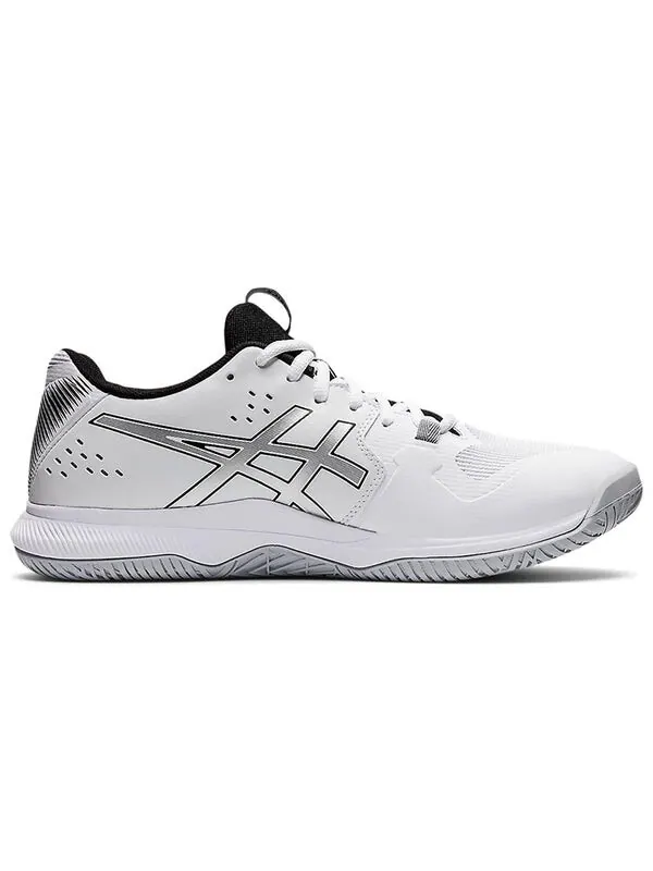 Кроссовки гель тактик широкие Asics — изображение 3 из 4, белый/серебристый