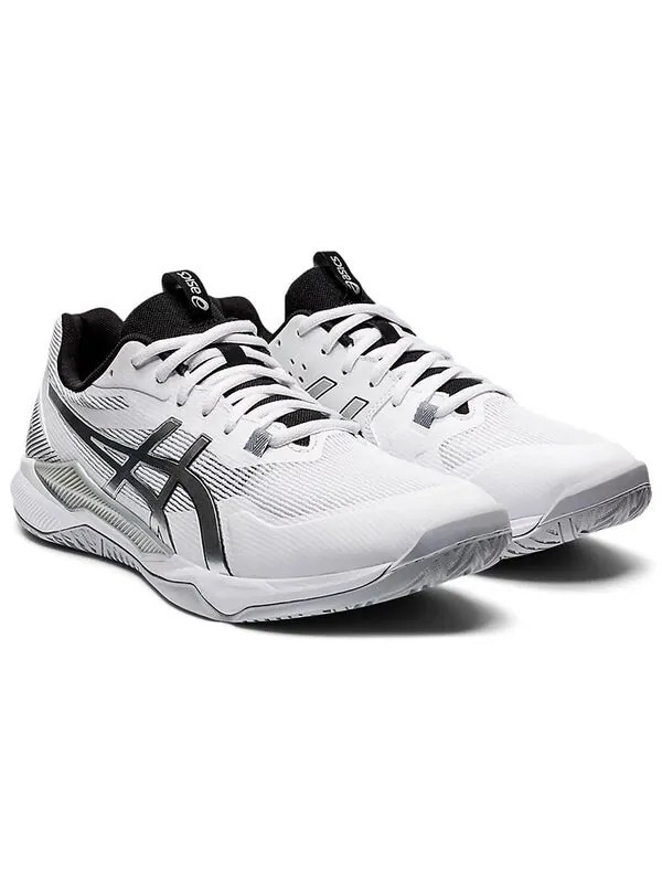 Кроссовки гель тактик широкие Asics — изображение 4 из 4, белый/серебристый