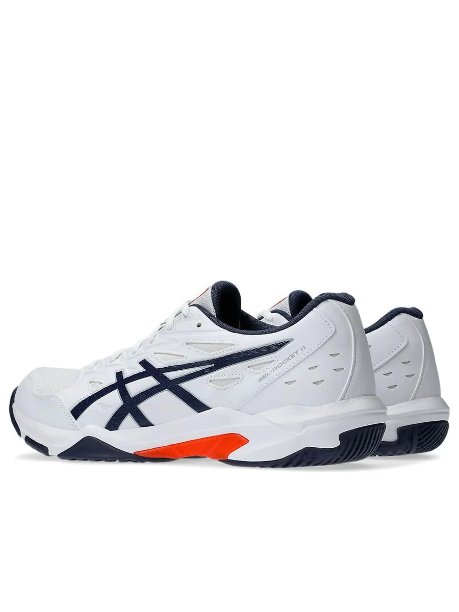 Кроссовки ASICS Gel-Rocket 11 'White Indigo Fog' — изображение 3 из 5, белый