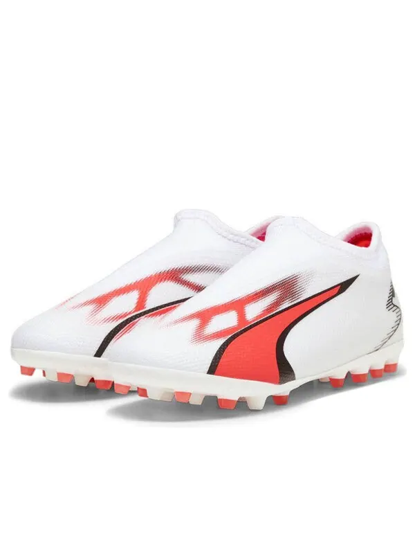 Кроссовки ultra match ll mg jr 'white orange' Puma — изображение 2 из 4, белый/оранжевый