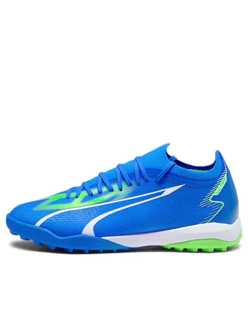 Кроссовки ultra match tt 'blue green' Puma — изображение 1 из 1, синий/зеленый
