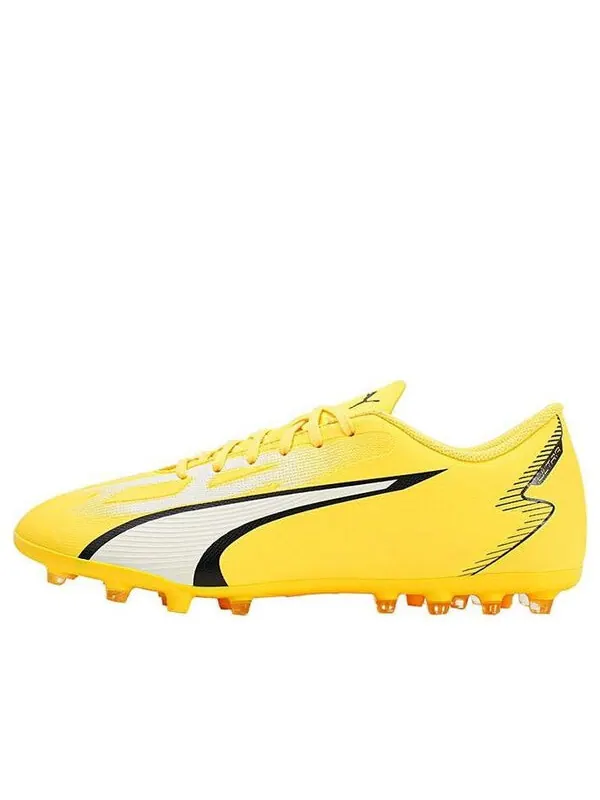 Кроссовки ultra play mg football boots 'yellow white' Puma — изображение 1 из 4, желтый/белый/черный
