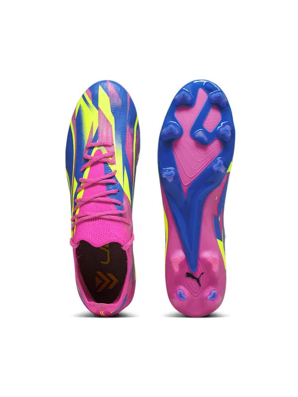 Кроссовки ultra ultimate fg ag Puma — изображение 4 из 4, розовый/синий/желтый