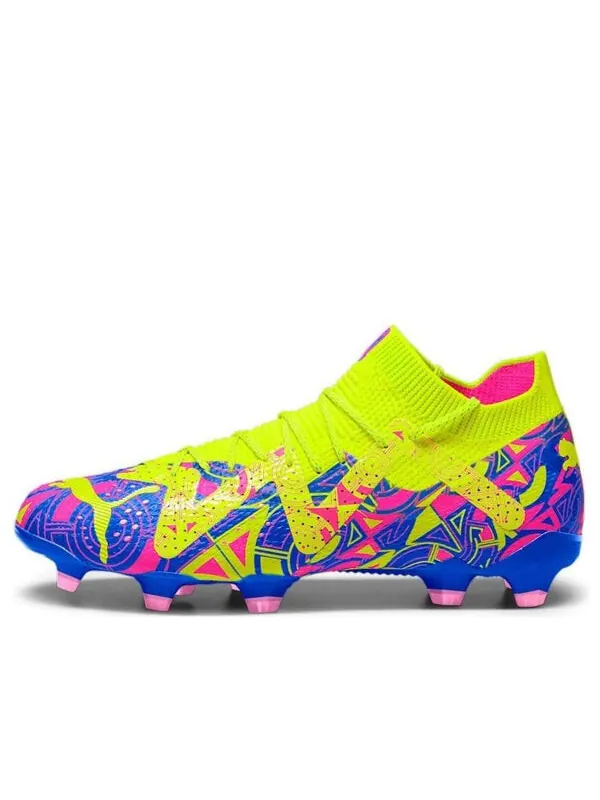 Кроссовки future ultimate fg ag 'energy pack' Puma — изображение 1 из 4, синий-желтый-розовый