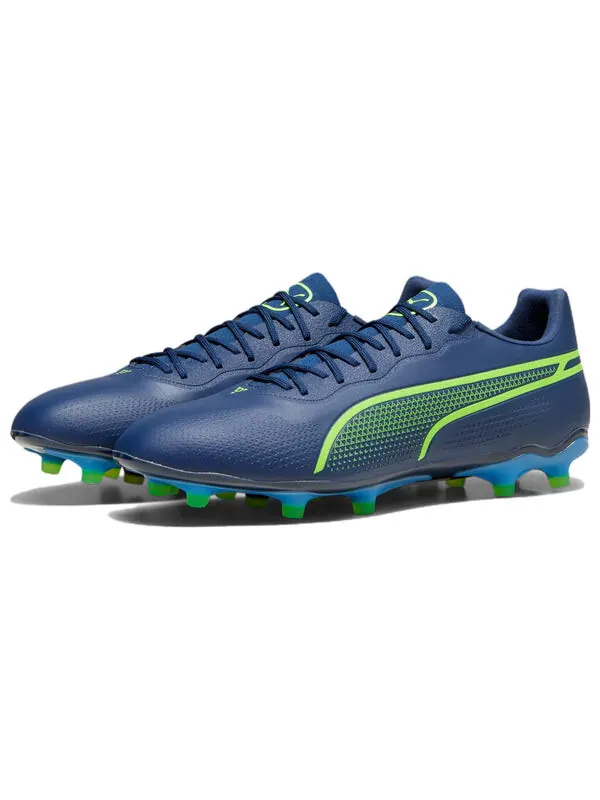 Кроссовки king pro fg ag 'gear up pack' Puma — изображение 3 из 4, синий/зеленый