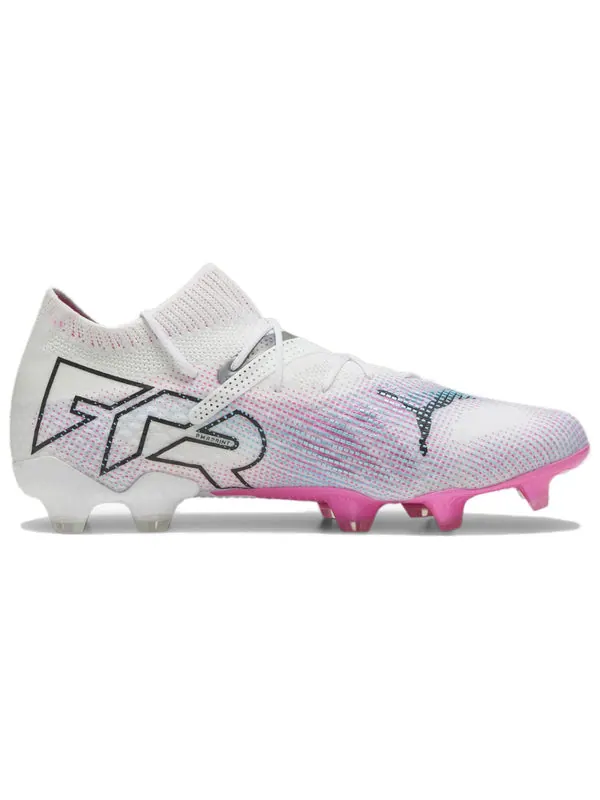 Кроссовки future 7 ultimate fg/ag soccer cleats 'white pink black' Puma — изображение 2 из 4, белый/розовый/черный