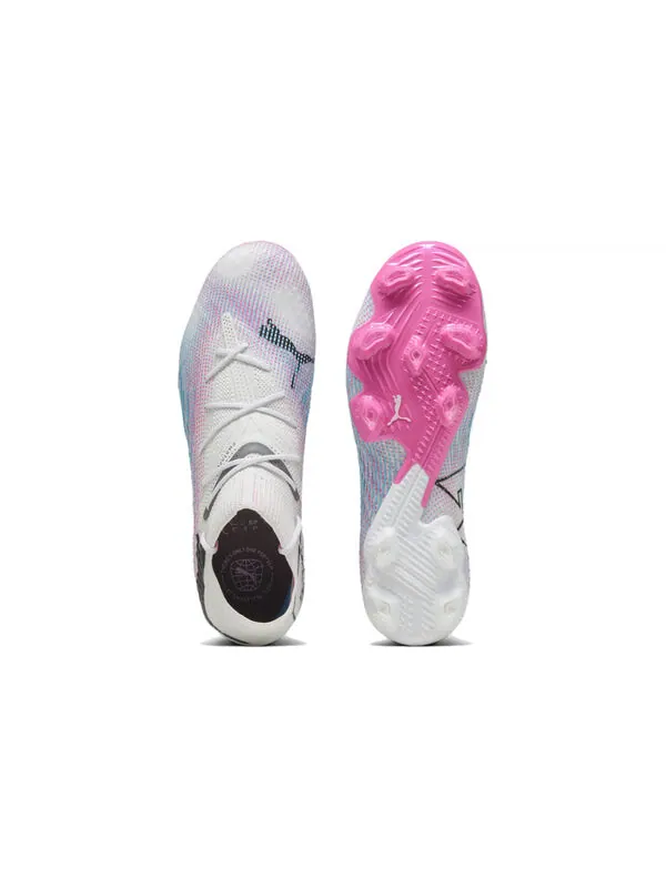 Кроссовки future 7 ultimate fg/ag soccer cleats 'white pink black' Puma — изображение 4 из 4, белый/розовый/черный