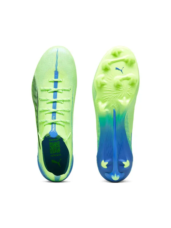 Кроссовки ultra 5 ultimate fg 'fizzy apple white' Puma — изображение 4 из 4, белый