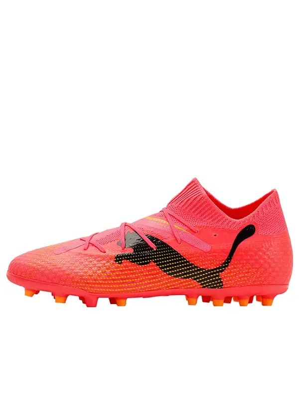 Кроссовки future 7 pro mg 'orange red black' Puma — изображение 1 из 4, черный