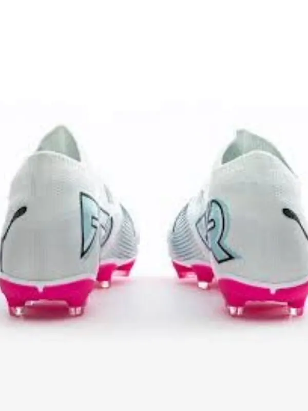 Кроссовки future 7 match fg/ag 'white pink' Puma — изображение 3 из 3, белый/розовый