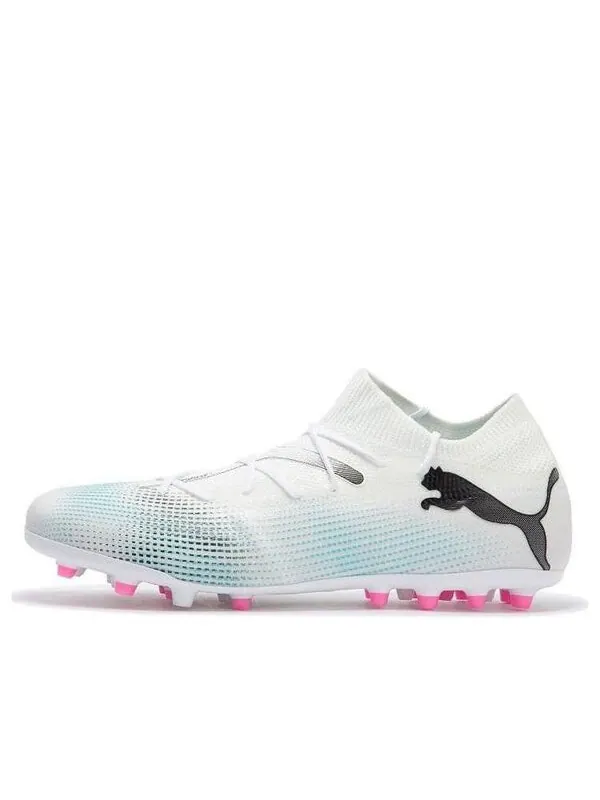 Кроссовки future 7 match mg cleats 'white blue pink' Puma — изображение 1 из 4, белый/синий/розовый