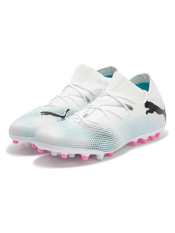 Кроссовки future 7 match mg cleats 'white blue pink' Puma — изображение 4 из 4, белый/синий/розовый