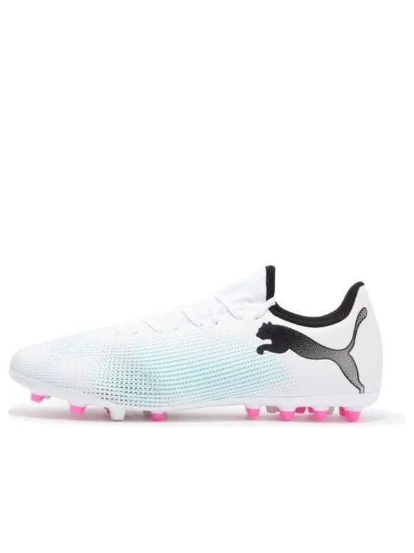 Кроссовки future 7 play mg cleats 'white blue pink' Puma — изображение 1 из 4, белый/синий/розовый