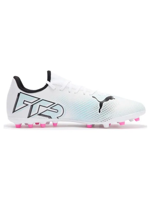 Кроссовки future 7 play mg cleats 'white blue pink' Puma — изображение 2 из 4, белый/синий/розовый