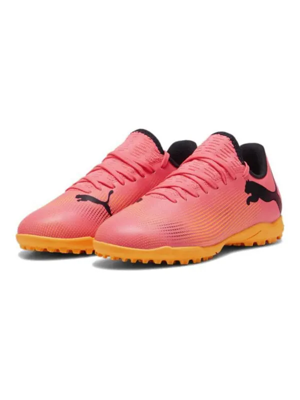 Кроссовки future 7 play tt football sneakers 'pink' Puma — изображение 3 из 4, розовый/черный/бежевый