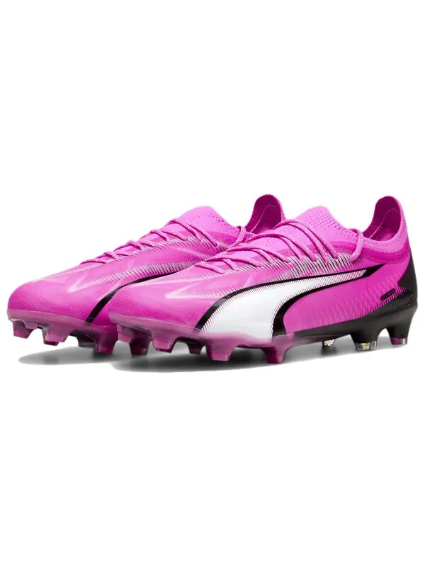 Кроссовки ultra ultimate fg cleats 'pink white black' Puma — изображение 3 из 4, розовый/белый/черный