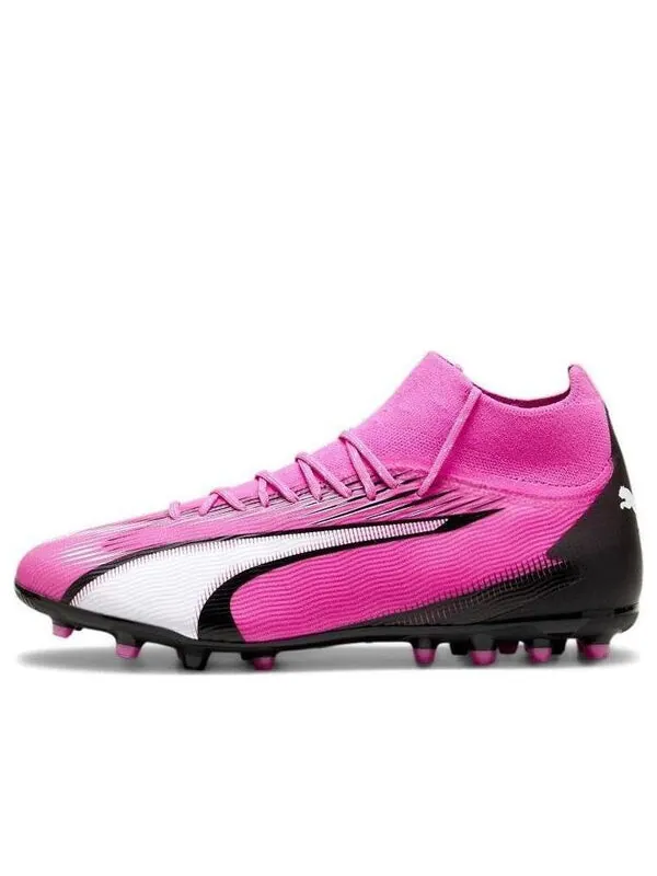 Кроссовки ultra pro mg football boots 'pink white black' Puma — изображение 1 из 4, розовый/черный/белый