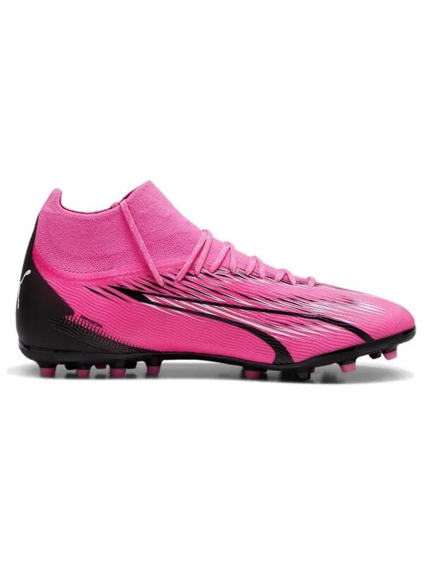 Кроссовки ultra pro mg football boots 'pink white black' Puma — изображение 2 из 4, розовый/черный/белый