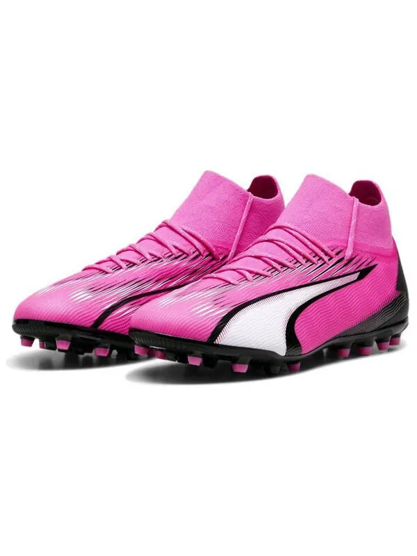 Кроссовки ultra pro mg football boots 'pink white black' Puma — изображение 4 из 4, розовый/черный/белый