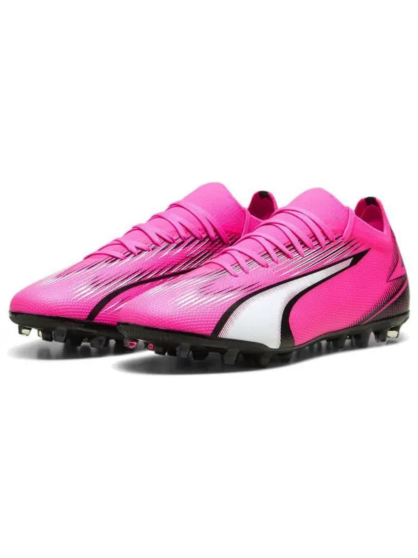 Кроссовки ultra match mg track shoes 'pink white black' Puma — изображение 4 из 4, розовый белый черный