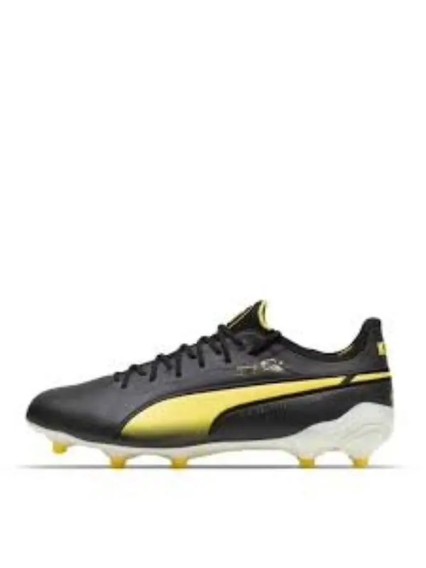 Кроссовки king ultimate pel fg/ag 'black yellow' Puma — изображение 1 из 4, черный/желтый