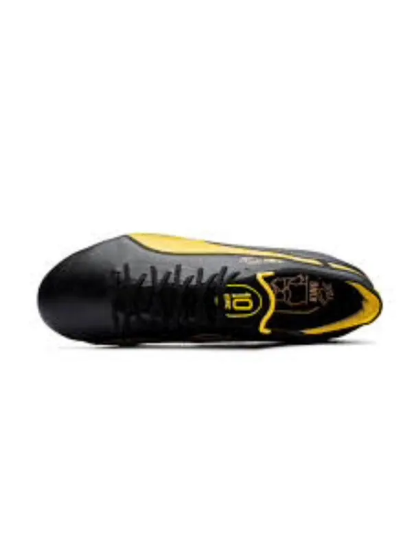 Кроссовки king ultimate pel fg/ag 'black yellow' Puma — изображение 3 из 4, черный/желтый